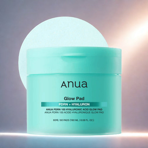 Anua – PDRN 100 Hyaluronic Acid Glow Pad, 60pcs