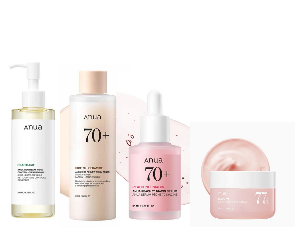 Glow Complete Set – 4-vaiheinen K-Beauty-rutiini